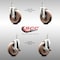 Service Caster 5 Inch 316SS High Temp Glass Filled Nylon 1/2 Inch Stem Caster Brakes SCC, 2PK SS316TS20S514-GFNSHT-121315-2-TLB-2 - alternate 6